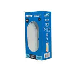 Светильник светодиодный Старт накладной овальный 12w дневной