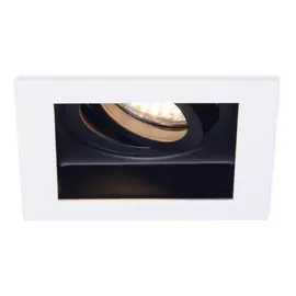 Светильник точечный Ambrella light tn181 wh/bk 100х100х40