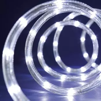 Светильник веревочный Lotti 216 LED 9 м белый со стартовым шнуром