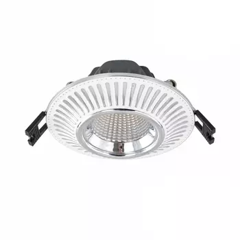 Светильник встраиваемый Citilux Дзета CLD042NW1 LED 7 Вт белый с хромом