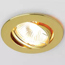 Светильник золото mr16 Ambrella light 104S GD