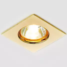 Светильник золото mr16 Ambrella light 866A GD