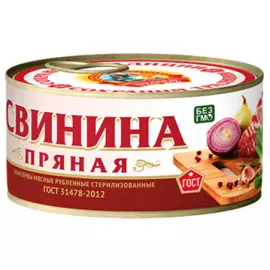 Свинина КТК Пряная тушеная 300 г