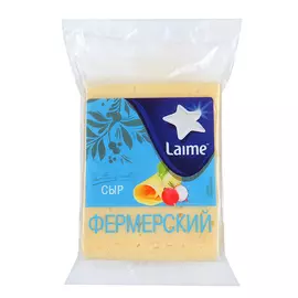 Сыр Laime Фермерский кусок 50% 240 г