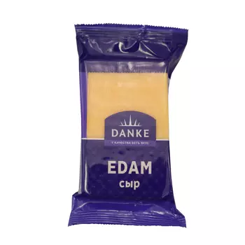 Сыр полутвердый Danke Эдам 45%, 180 г