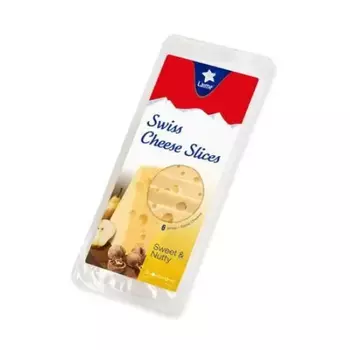 Сыр твердый Laime Швейцарский нарезка 45% 110 г