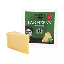 Сыр твердый Schonfeld Reggianito срок созревания 6 месяцев 40% 175 г