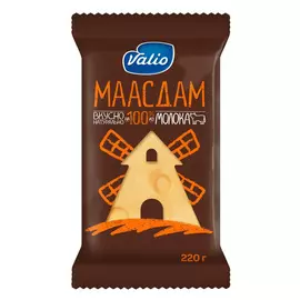 Сыр Valio Маасдам 45% 220 г