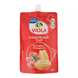 Сыр Valio Viola плавленый Ветчина и Пармезан 45% 180 г