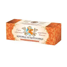 Сырок глазированный Коровка из Кореновки в белом с карамелью шоколаде 23% 50 г