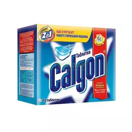Таблетки Calgon 2в1 для смягчения воды и предотвращения образования накипи 12 шт