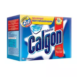 Таблетки Calgon 2в1 для смягчения воды и предотвращения образования накипи 35 шт