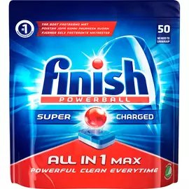 Таблетки для посудомоечной машины Finish Powerball All in 1 Max 50 шт