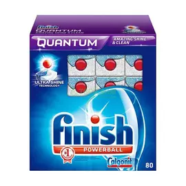 Таблетки Finish Quantum Max для мытья посуды в ПММ 80 шт