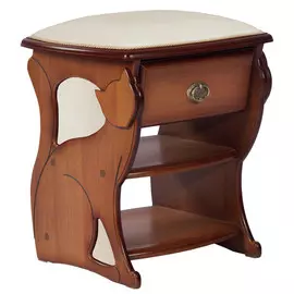 Табурет с ящиком Марта орех