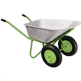 Тачка 2-х колесная облегченная Сибртех объем 90л