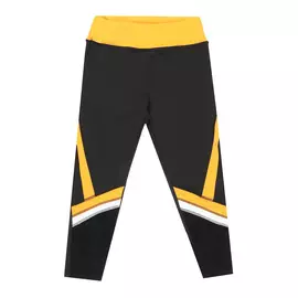 Тайтсы женские Oemen Y50 черно-желтые S