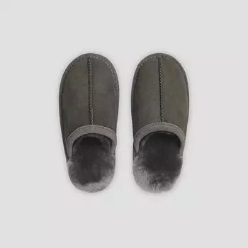 Тапочки меxовые Togas Эдмонд серые детские р.32-33