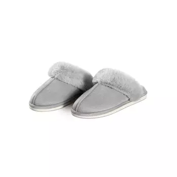 Тапочки Prime Prive Лисен серые женские размер 36-37