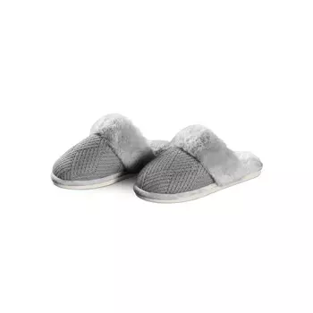 Тапочки Prime Prive Руна серые женские размер 38-39