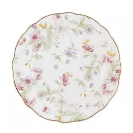 Тарелка Anna Lafarg Цветы 20 см