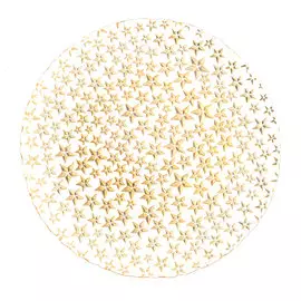 Тарелка ArdaCam 32,2 см золото