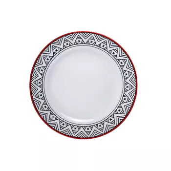 Тарелка Башкирский фарфор Классик геометрия, 27 см