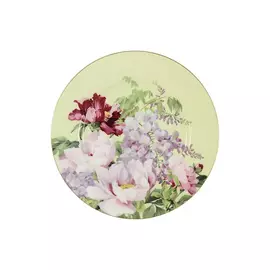 Тарелка десертная Anna Lafarg Райский сад желтый 19 см