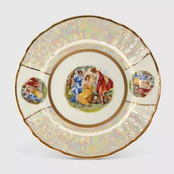 Тарелка десертная Bernadotte Мадонна перламутр 17 см