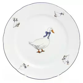 Тарелка десертная Thun 1794 Констанция Гуси 21 см