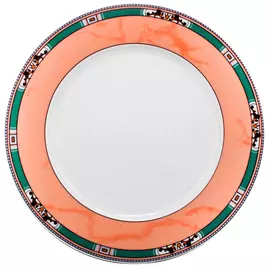 Тарелка десертная Thun Cairo Розовый декор, мини кант 19 см