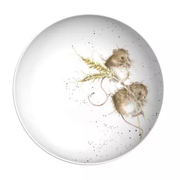 Тарелка для пасты Royal Worcester Забавная фауна.Мыши 22 см