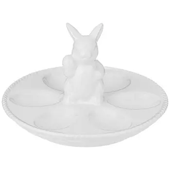 Тарелка для яиц Lefard Гермелин 18х18 см