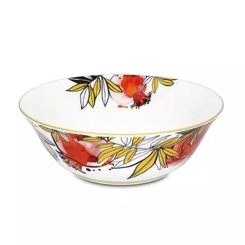 Тарелка для салата Empire Гранатовый сад 15 см