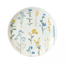 Тарелка Easy life Луговые цветы (желтые) 21 см