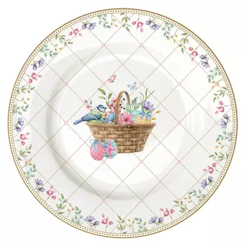 Тарелка Easy life Spring Bloom десертная 19 см