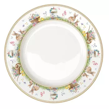 Тарелка Easy life Spring Bloom обеденная 26,5 см