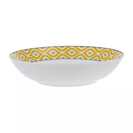 Тарелка глубокая 21см Yves de la rosiere огненный павлин