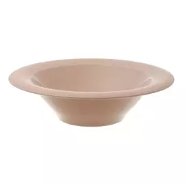 Тарелка глубокая Башкирский фарфор Эстет 22 см розовый