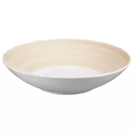 Тарелка глубокая Cmielow Sofia песочная 22 см