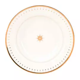 Тарелка глубокая ИФЗ Азур Золото 23,5 см