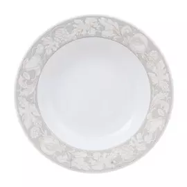 Тарелка глубокая Porcelaine du reussy sancerre 22 см декор solene