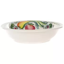 Тарелка глубокая Семикаракорская керамика Зеленый лук