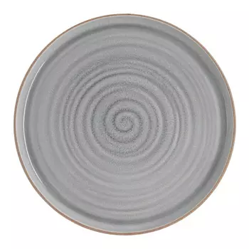 Тарелка Home and Style Dallas обеденная серо-бежевая