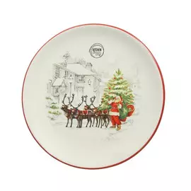 Тарелка Kaemingk Santa 25 см