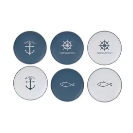Тарелка Koopman tableware Maritim 20 см в ассортименте