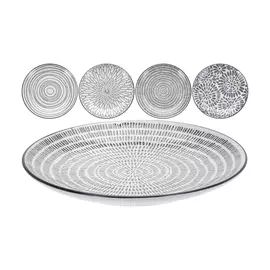 Тарелка Koopman tableware монохром 21x2,5 см