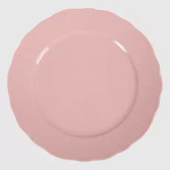 Тарелка Kutahya porselen Lar розовая 26 см