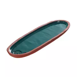 Тарелка La palme vegan овальная 36х12 см