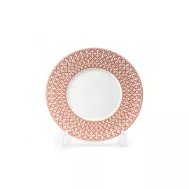 Тарелка La Rose des Sables Красный ажур 27 см